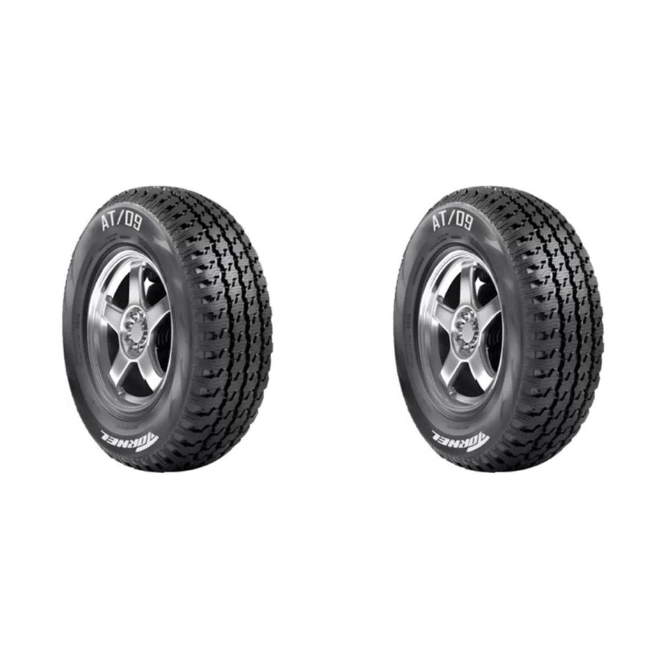 Kit 2 llantas LT225/75R16-6C  103Q TORNEL A/T-09 OWL AUTO