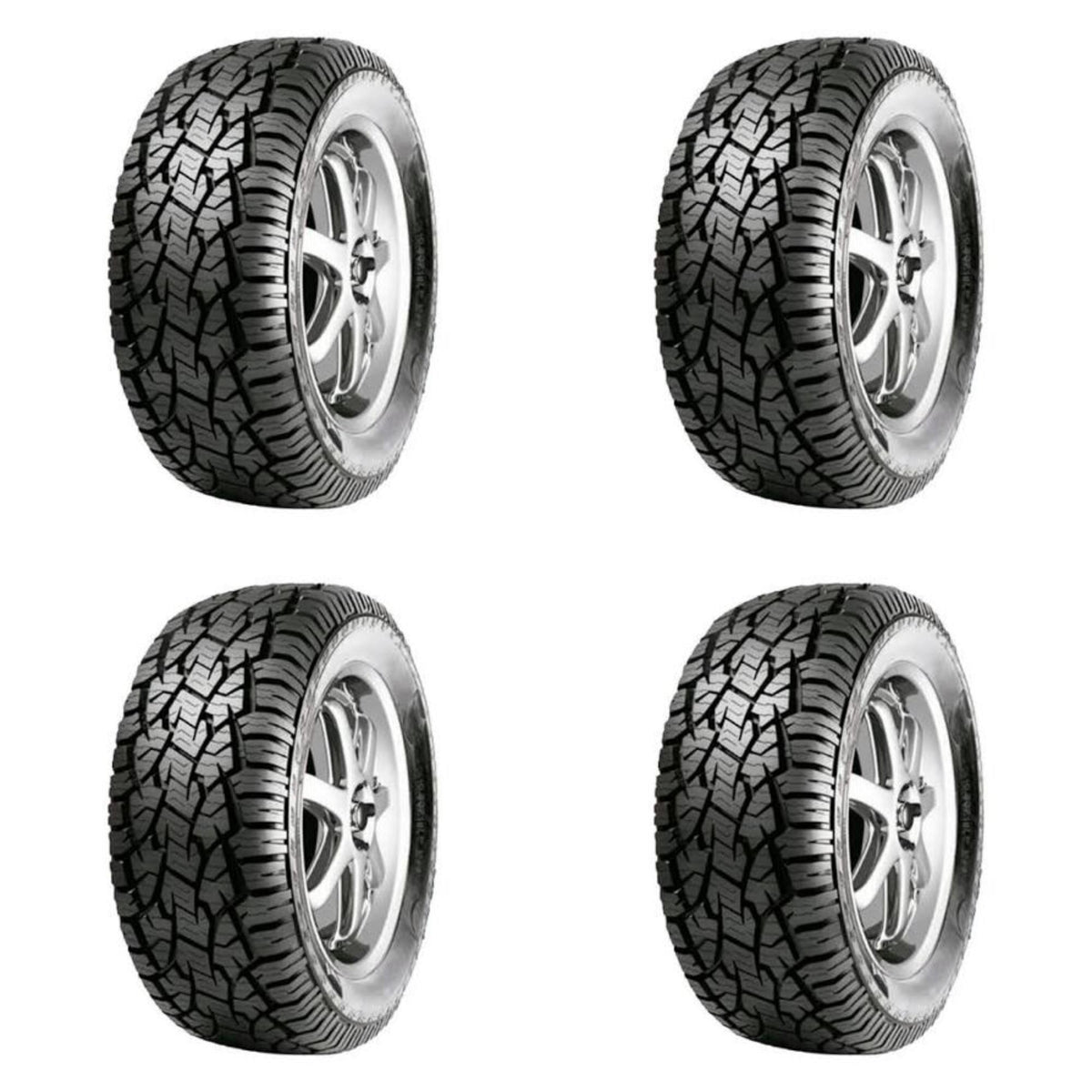 Paquete de 4 Llantas LT215/75 R15 100/97S Agate AG-AT705