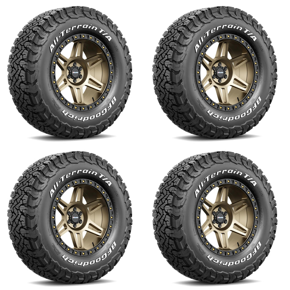 Paquete de 4 Llantas LT305/70 R18 128S BFGoodrich All-Terrain T/A KO3