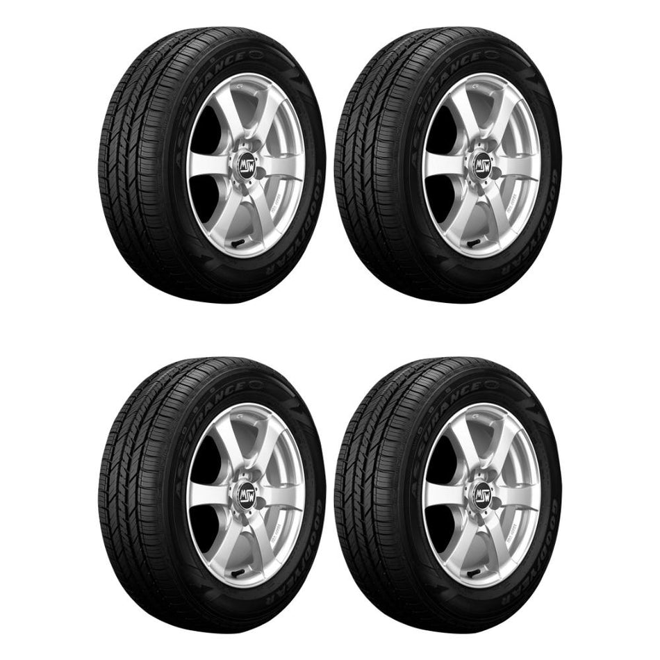 Kit 4 llantas 225/55R17 95H GOODYEAR ASSURANCE FUEL MAX AUTO
