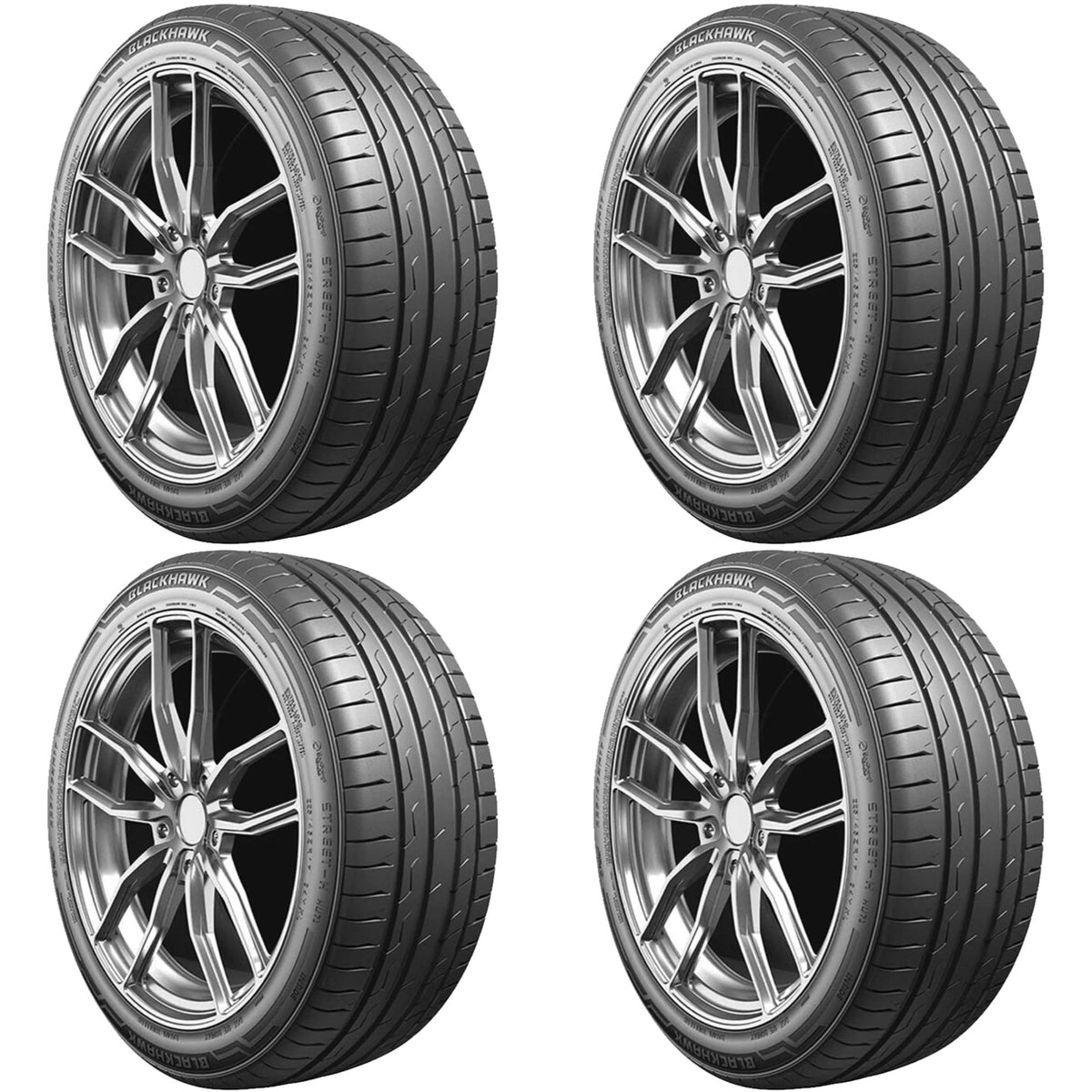 Paquete de 4 Llantas 225/45 R18 95Y Blackhawk HU71