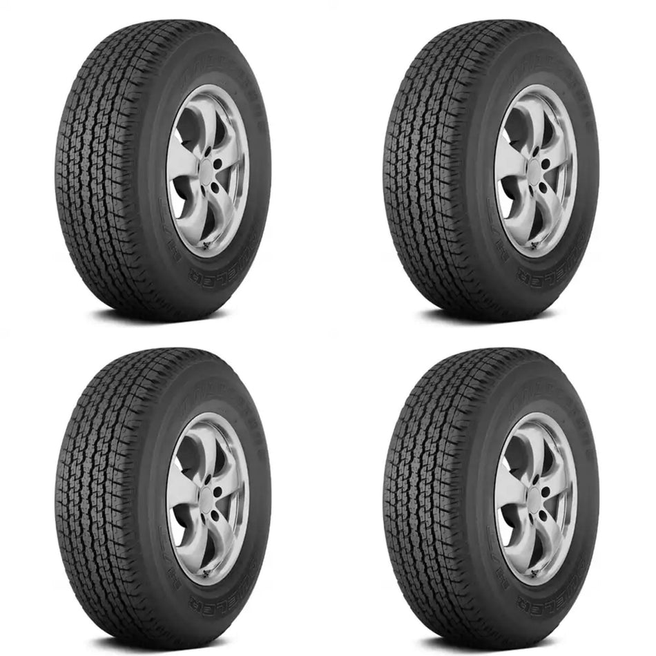 Paquete de 4 Llantas 205 R16C 110/108R Bridgestone DUELER H/T 840