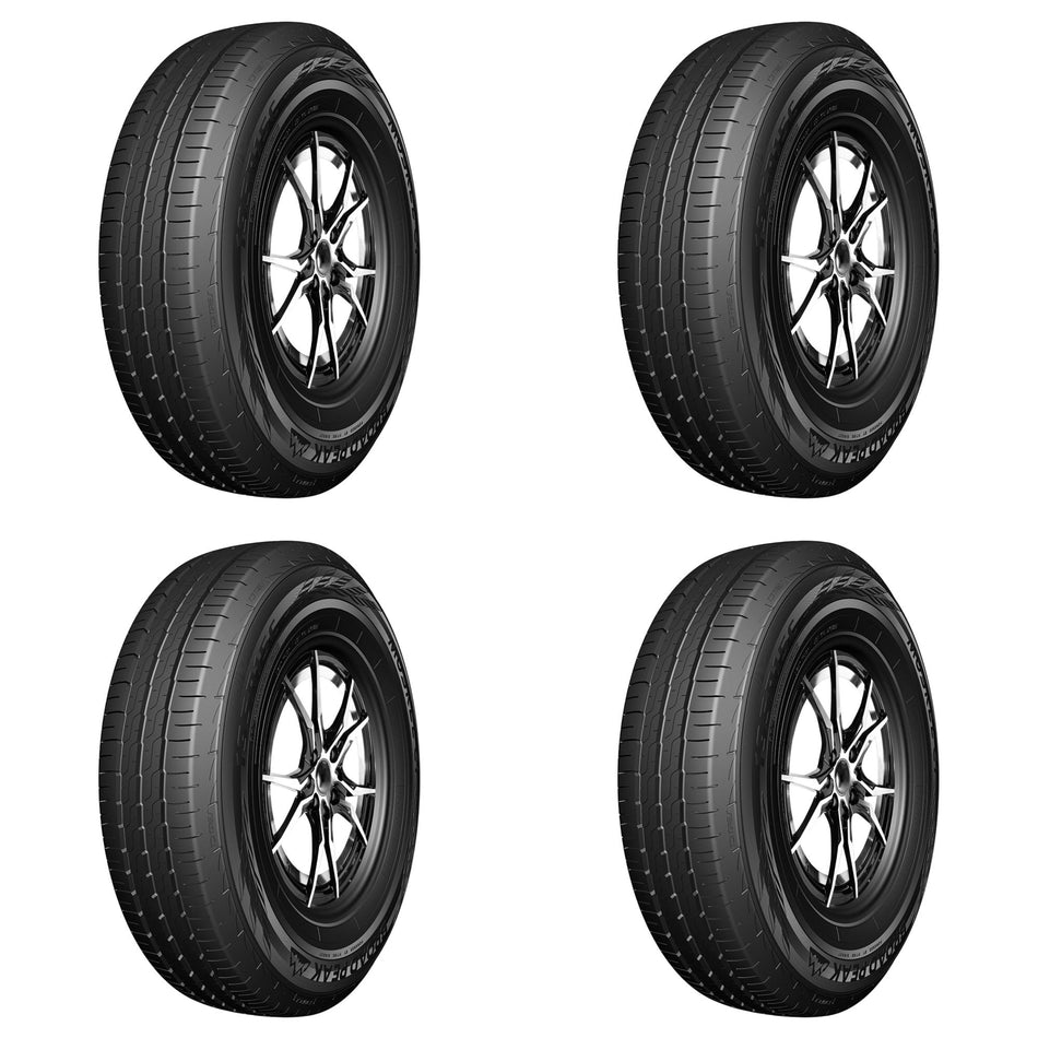 Paquete de 4 Llantas 185 R14C 102/100T Broadpeak MUSKEL C1