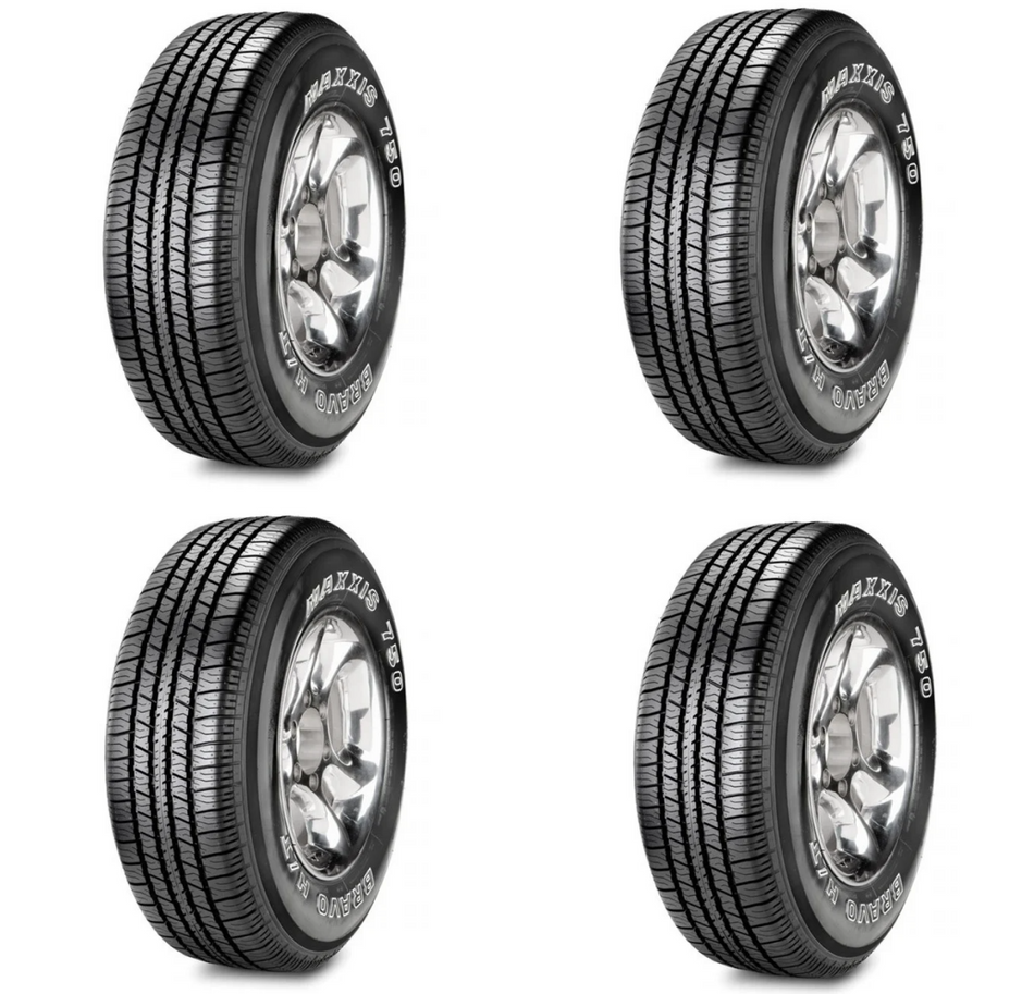 Kit 4 llantas maxxis 255/70R16 111H BRAVO HT750+