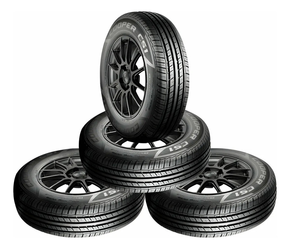 Kit 4 llantas 195/65R15 91T COOPER CS1 AUTO