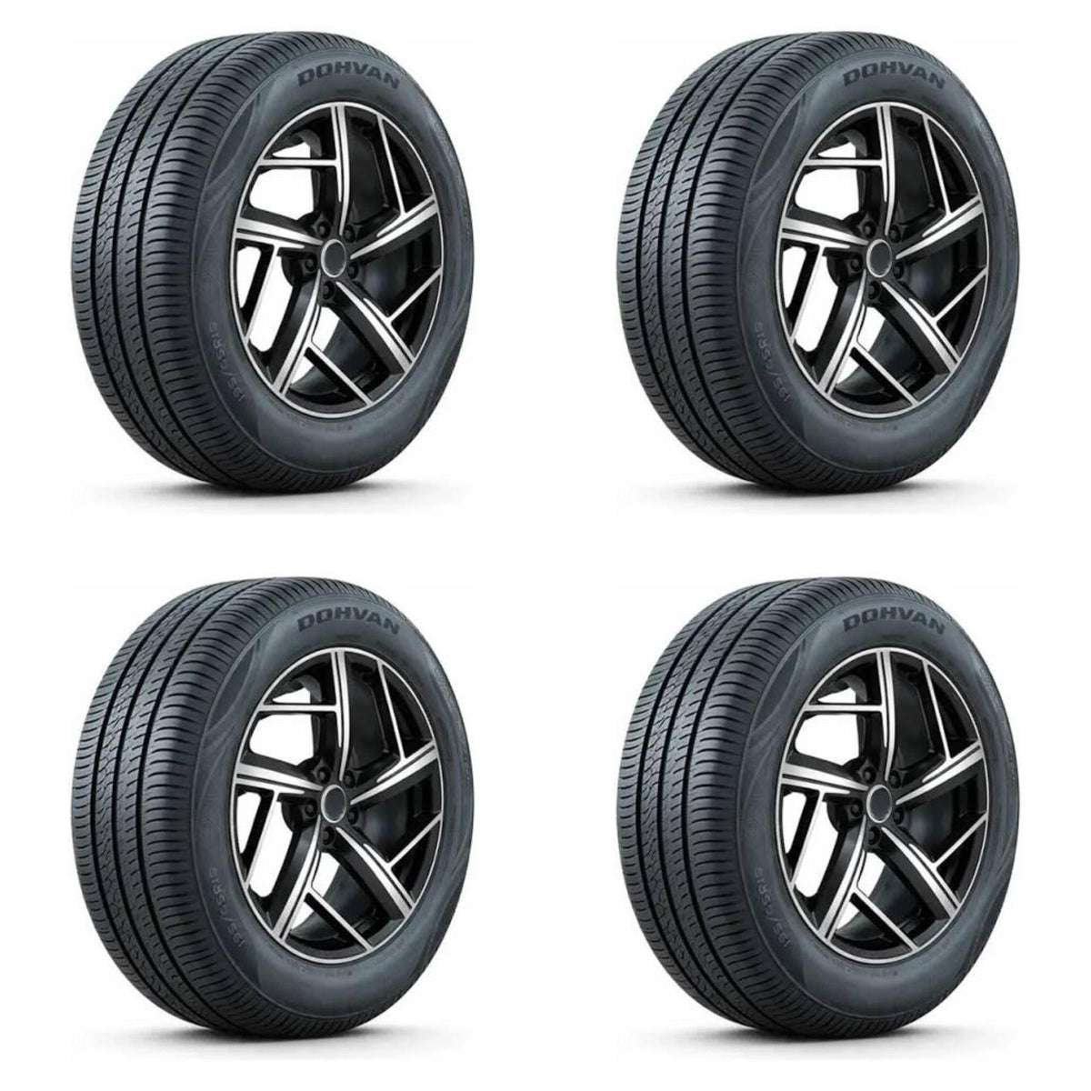 Paquete de 4 Llantas 185/65 R15 88H Dohvan RHAOD