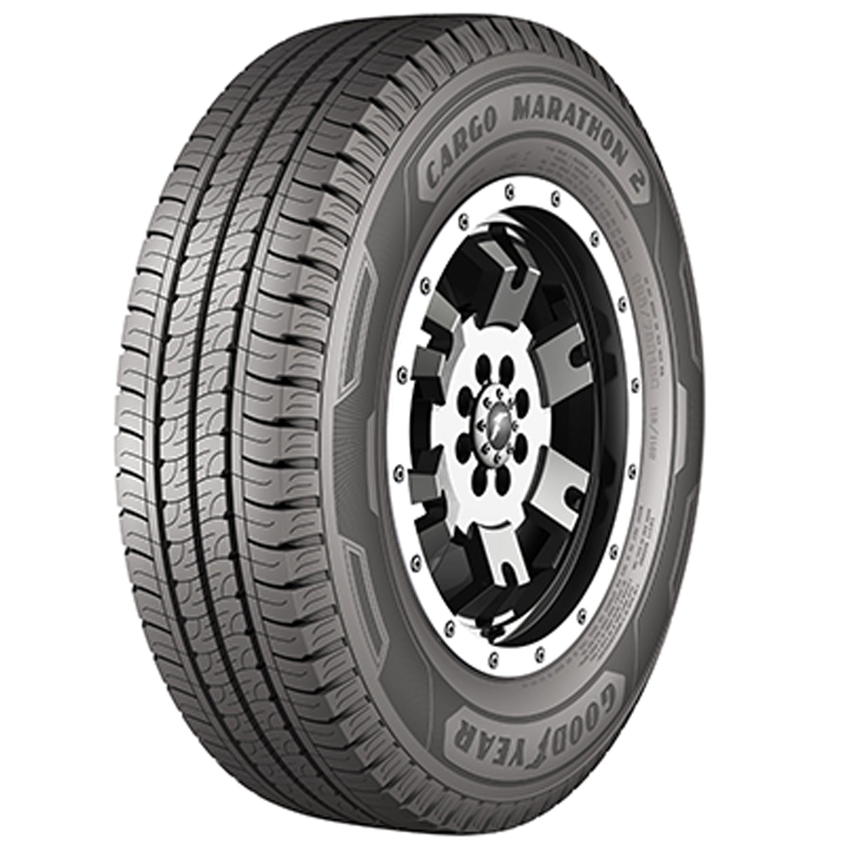 Llanta 205/75 R16C 113/111Q Goodyear CARGO MARATHON 2