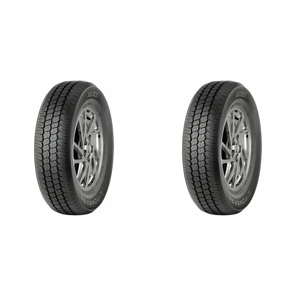 Paquete de 2 Llantas 165 R13LT 94/93R iLink L-POWER28