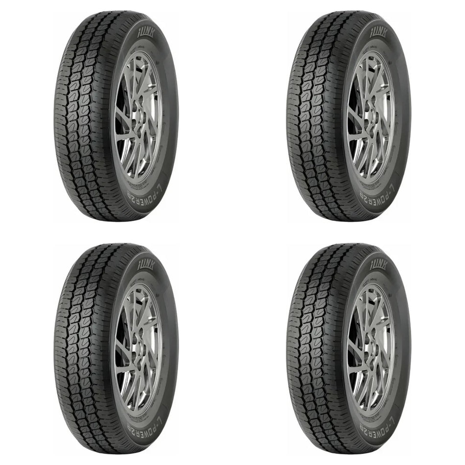 Paquete de 4 Llantas 165 R13LT 94/93R iLink L-POWER28