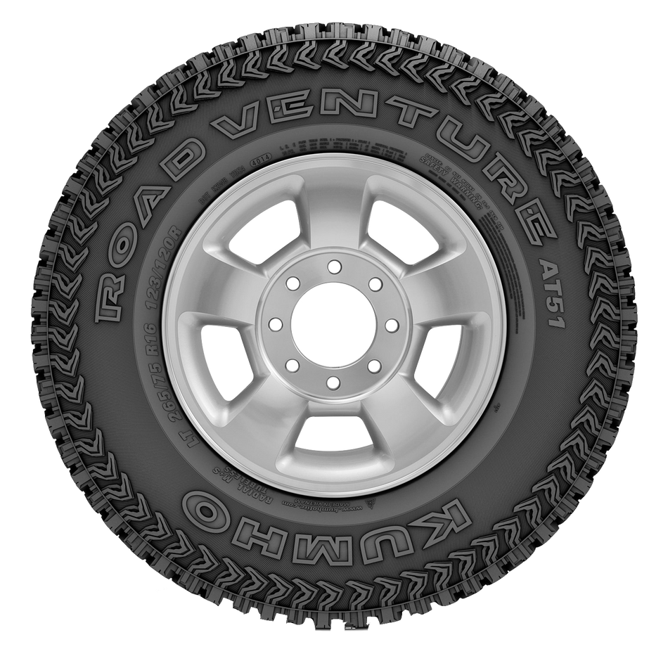 Kit 2 llantas LT285/55R20-10C 122/119R KUMHO ROAD VENTURE AT51 AUTO
