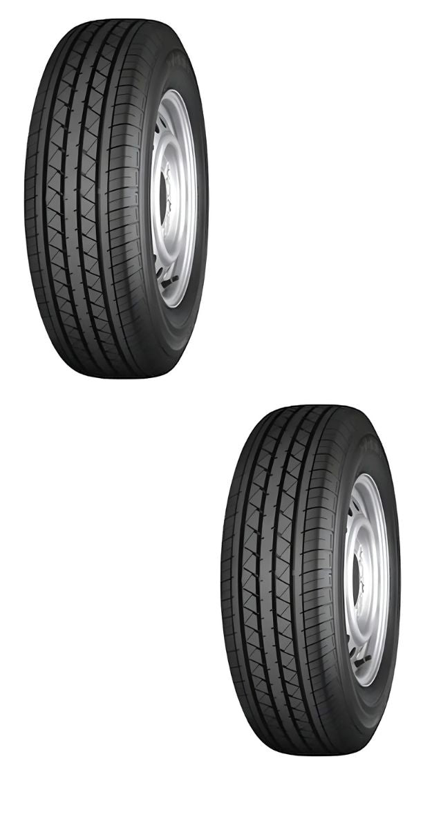 Kit 2 Llantas Yokohama 205/70 R15C BluEarth-Van RY53A