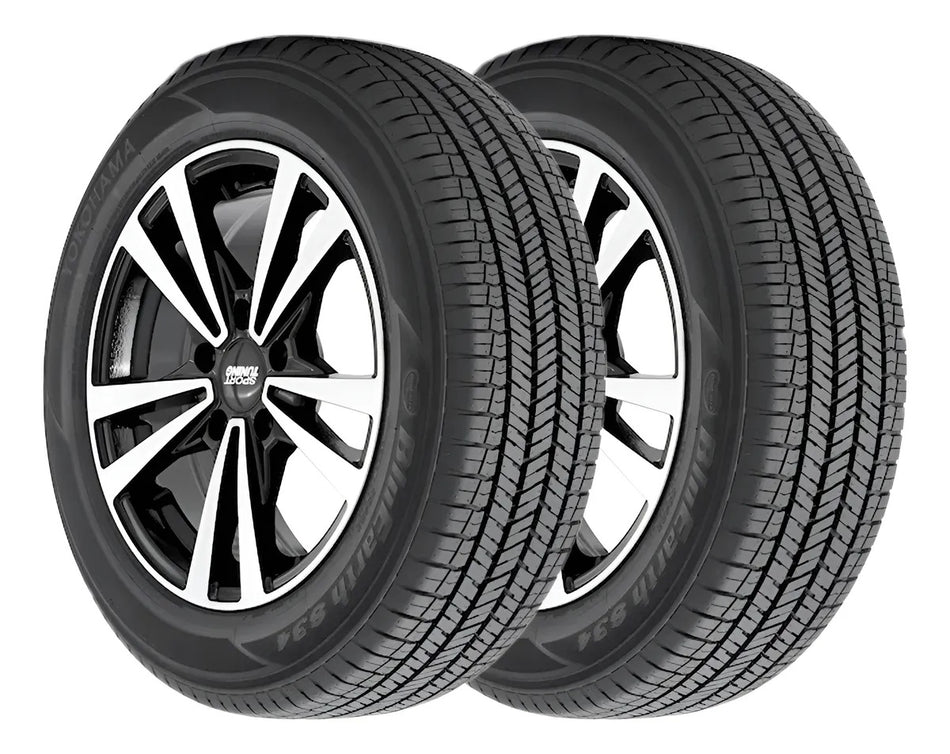 Kit 2 Llantas Yokohama P235/65 R17 BluEarth S34TZ
