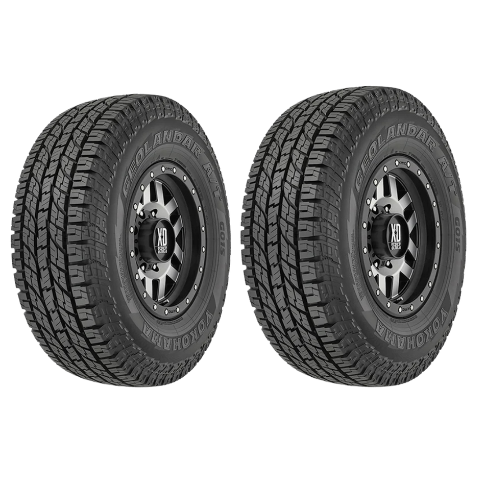 Kit 2 Llantas Yokohama 265/60 R18 GEOLANDAR A/T G015
