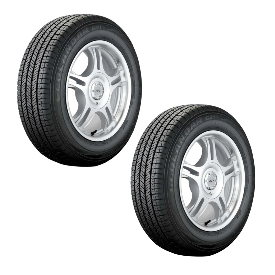 Kit 2 Llantas Yokohama P225/65 R17 GEOLANDAR G91A