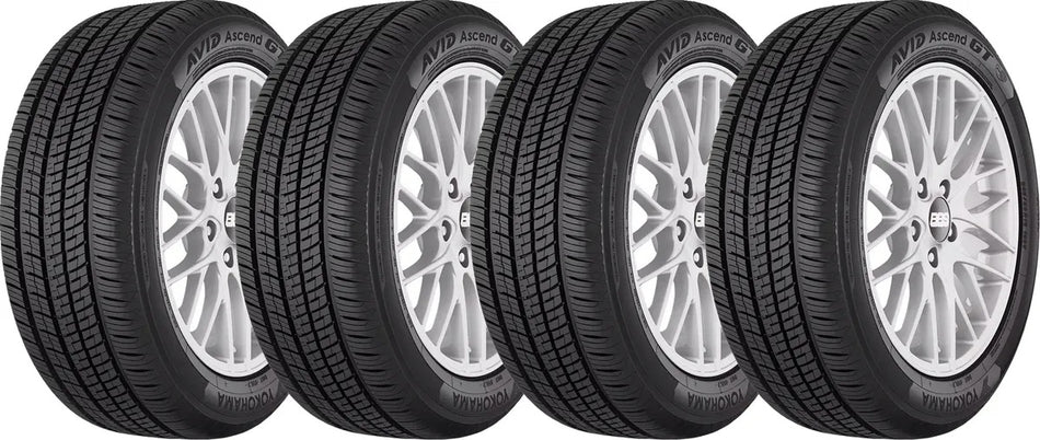 Kit 4 Llantas Yokohama 225/45 R17 AVID Ascend GT S327