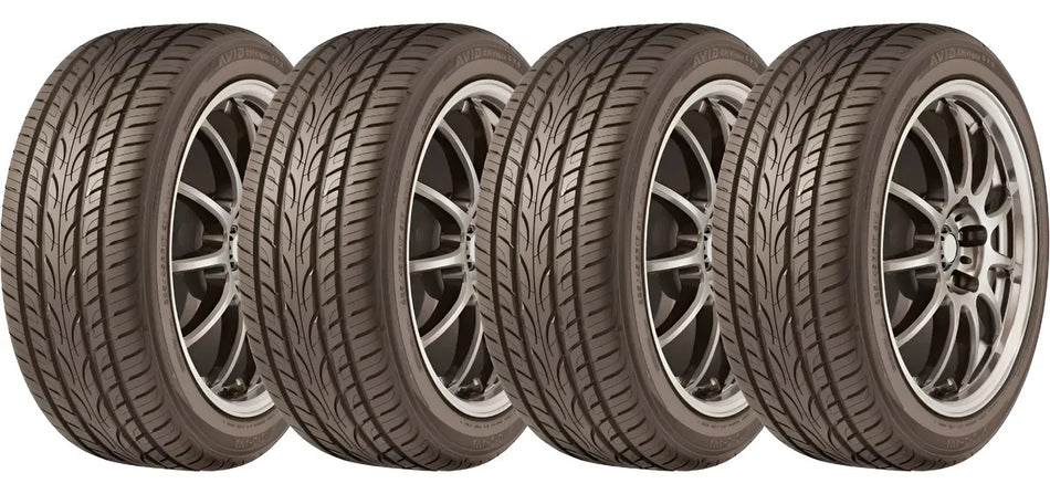 Paquete de 4 Llantas 245/45 RF18 96W Yokohama avid envigor s321r zps