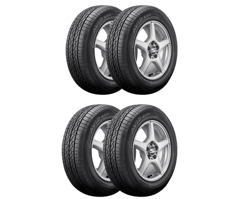 Kit 4 Llantas Yokohama P195/65 R15 AVID S33D