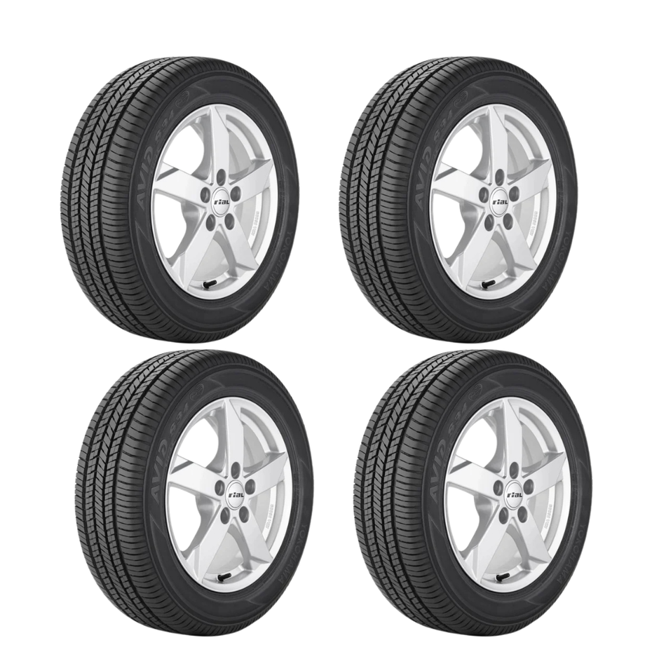 Kit 4 Llantas Yokohama P205/55 R16 AVID S34M