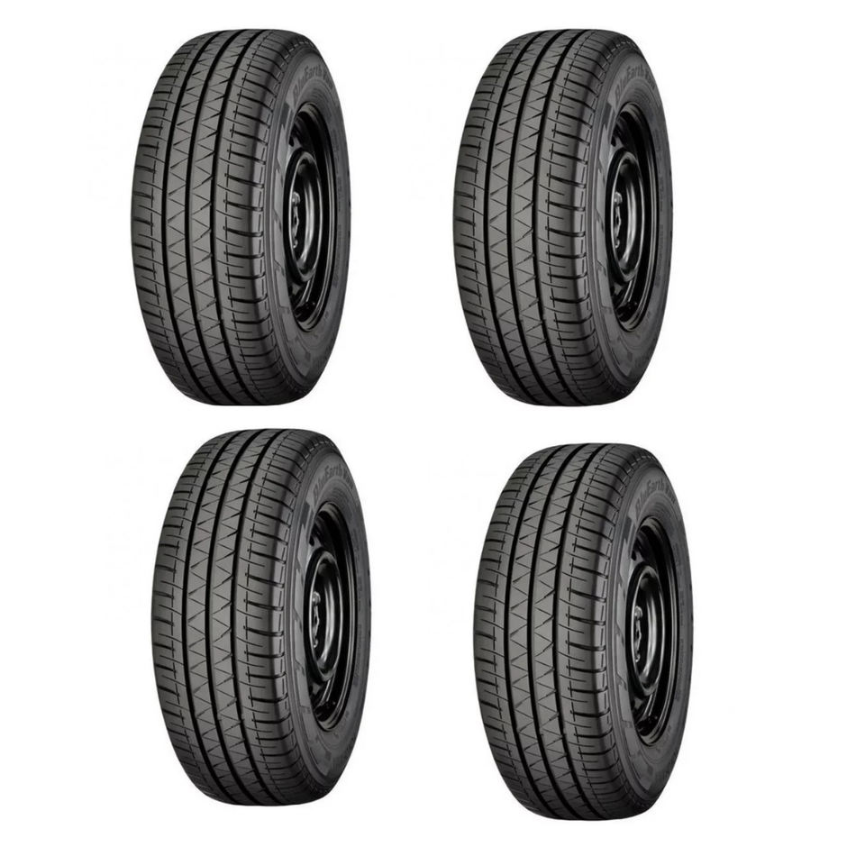 Kit 4 Llantas Yokohama 235/65 R16 BluEarth-Van RY55A