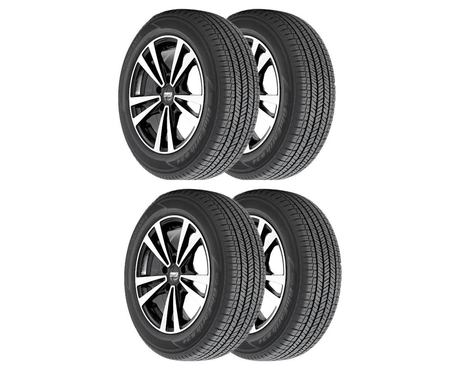 Kit 4 Llantas Yokohama P235/65 R17 BluEarth S34TZ