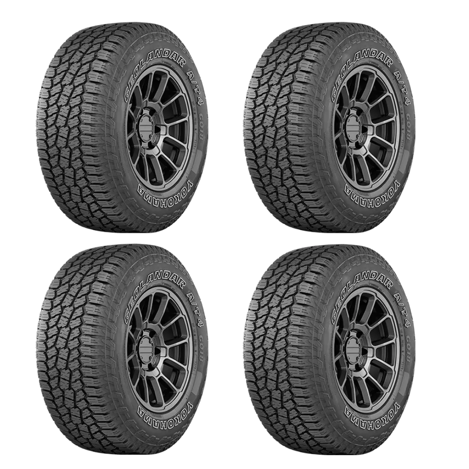 Kit 4 Llantas Yokohama LT265/70 R17 GEOLANDAR A/T4 G018