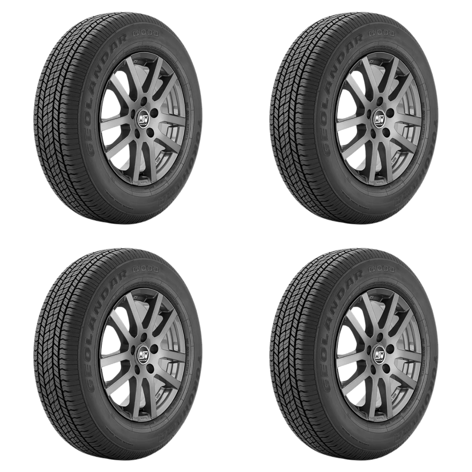 Kit 4 Llantas Yokohama P215/70 R16 GEOLANDAR G033