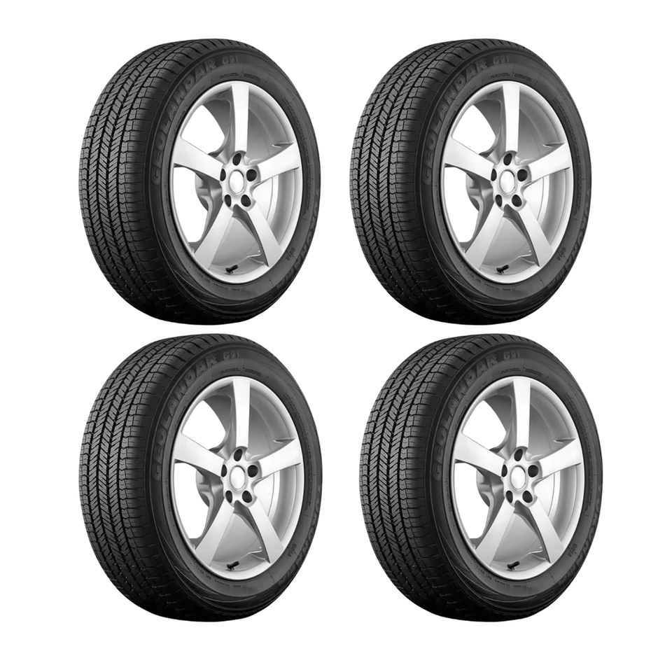 Kit 4 Llantas Yokohama P225/60 R17 GEOLANDAR G91F