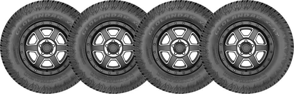Kit 4 Llantas Yokohama LT265/70 R17 GEOLANDAR X-AT G016