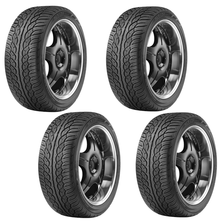 Kit 4 Llantas Yokohama 285/35 R22 PARADA Spec-X PA02
