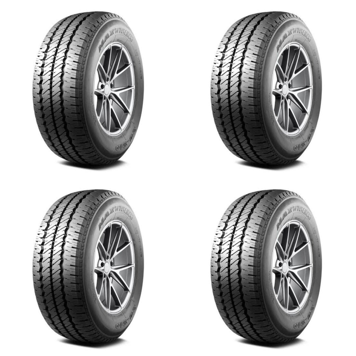 Paquete de 4 Llantas LT195 R15 106/104S Maxtrek SU-810