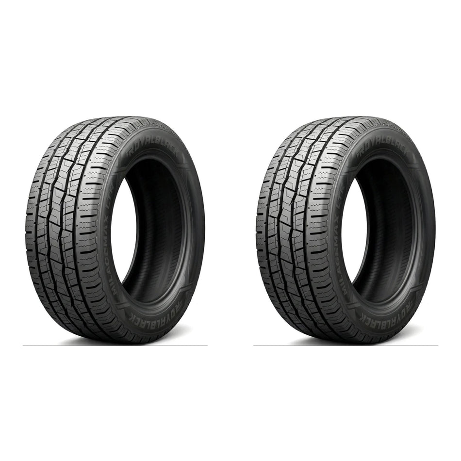 Kit 2 llantas Royal Black MILAGEMAX LTR LT225/75R16 115S