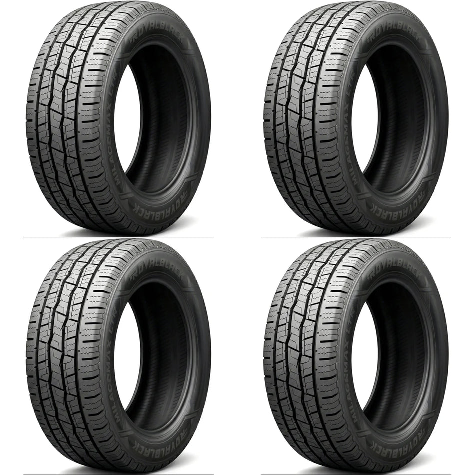 Kit 4 llantas Royal Black MILAGEMAX LTR LT265/70R17 123S