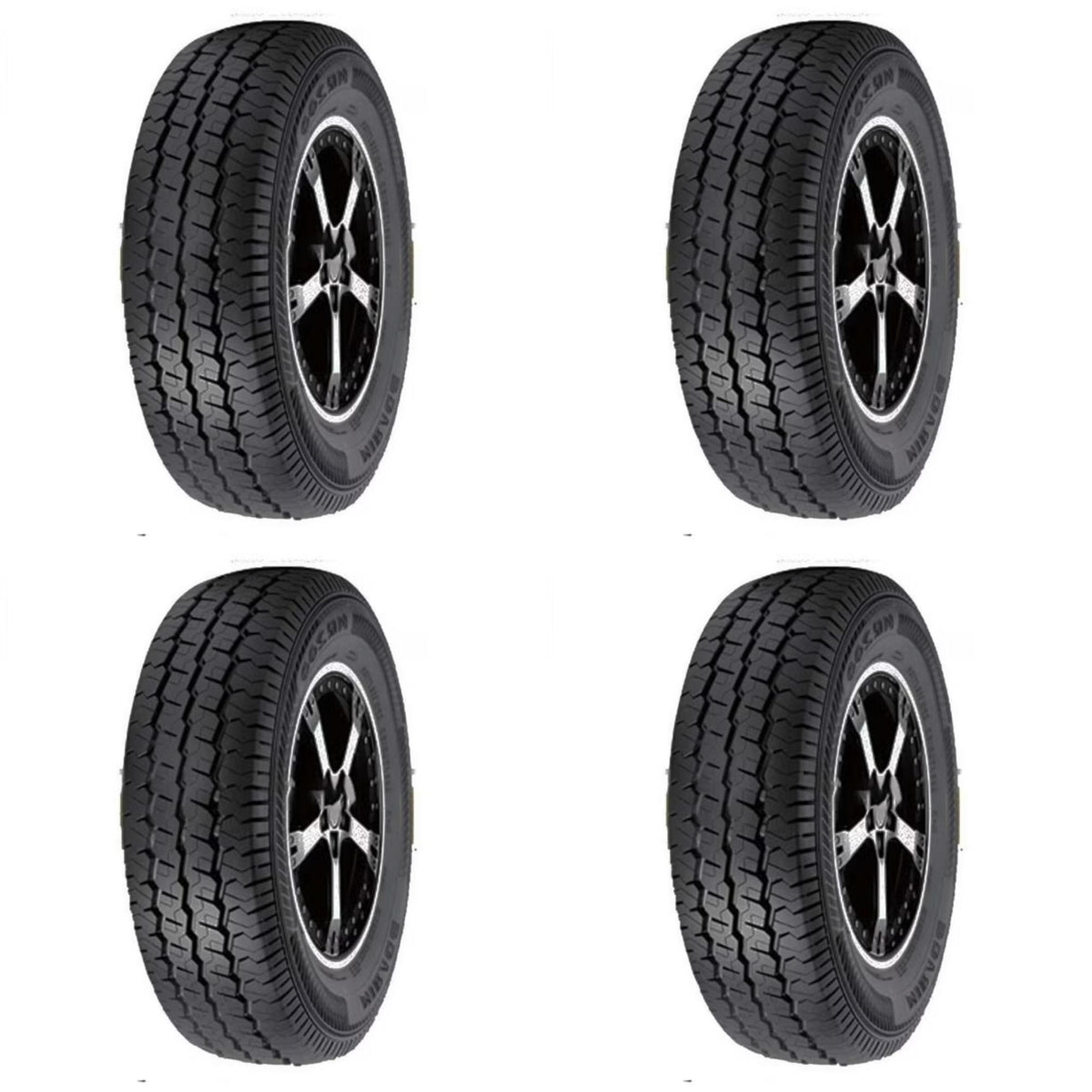 Paquete de 4 Llantas 185 R15C 103/102R Mirage MR100