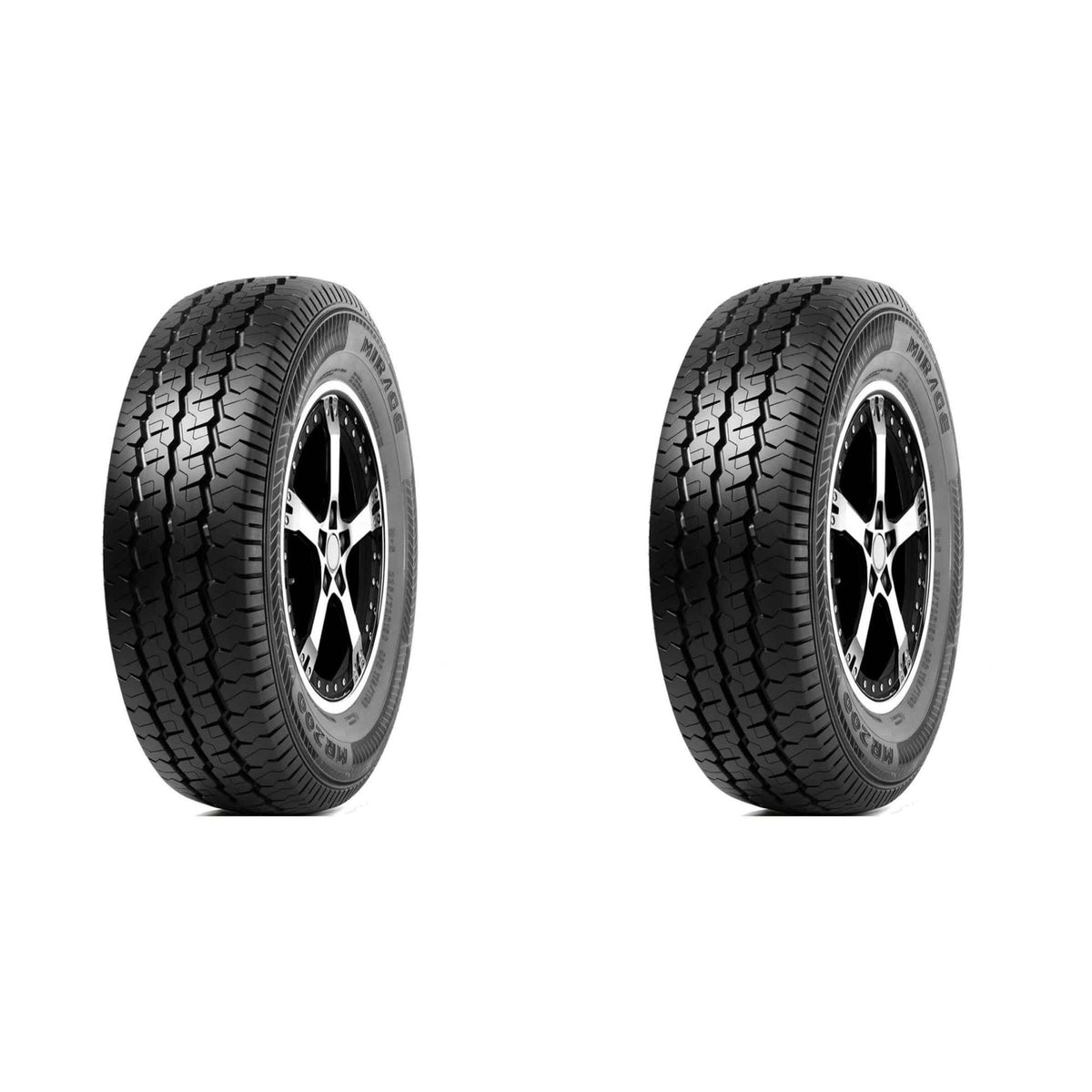 Paquete de 2 Llantas 175 R13C 97/95R Mirage MR200