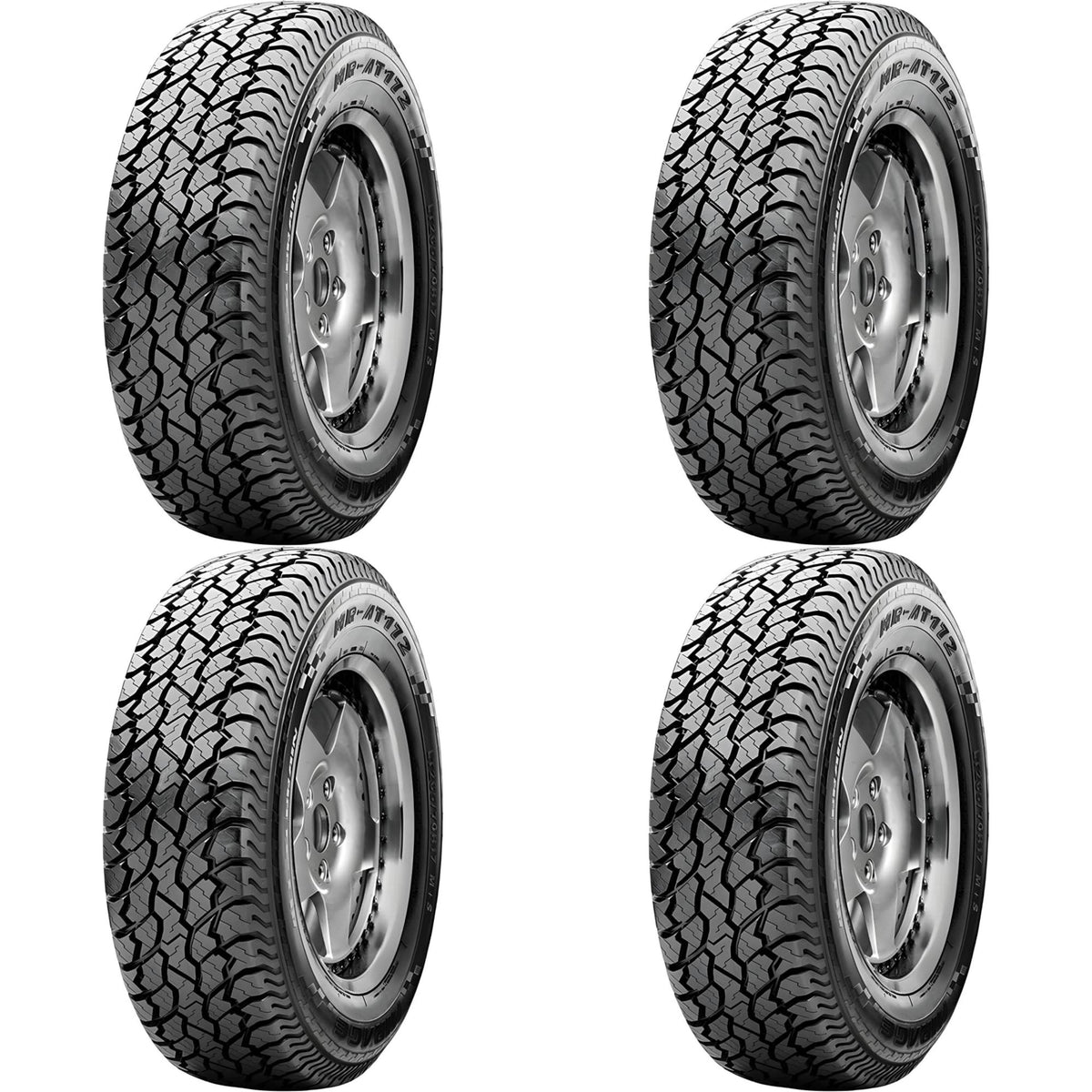 Paquete de 4 Llantas 205/80 R16 104T Mirage MR-AT172