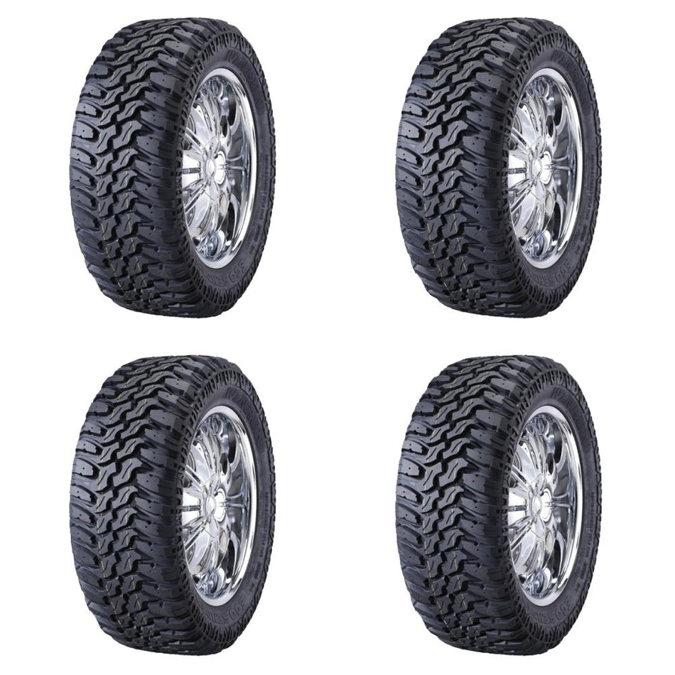 Kit 4 llantas LT295/70R17 121/118Q WINRUN MT305 AUTO