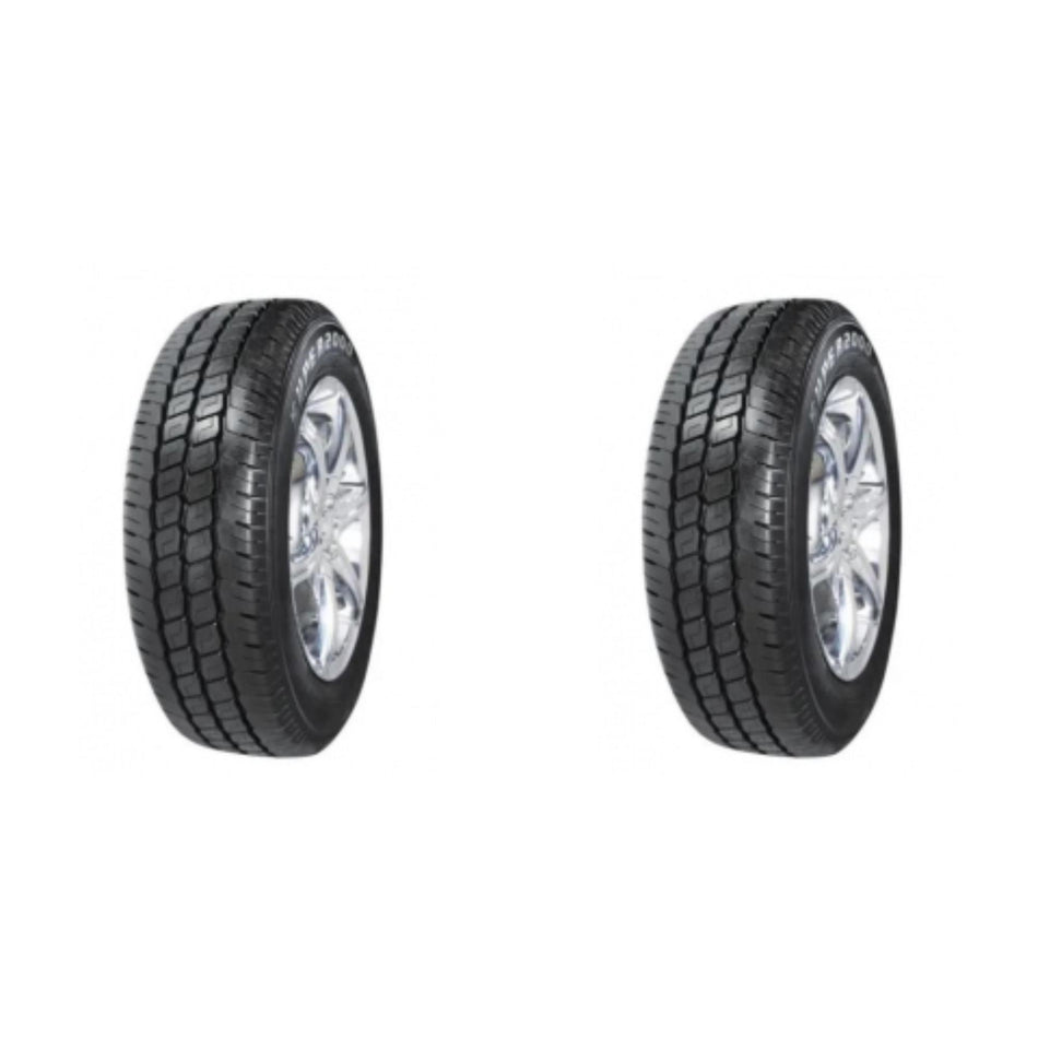 Paquete de 2 Llantas 175/70 R13 82H Nortenha MNT Renovada