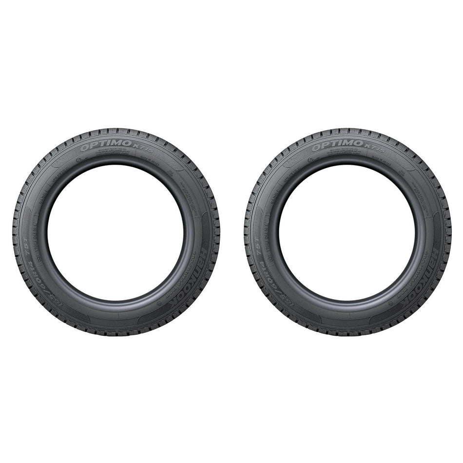 Paquete de 2 Llantas 155/70 R14 77T Hankook Optimo K715