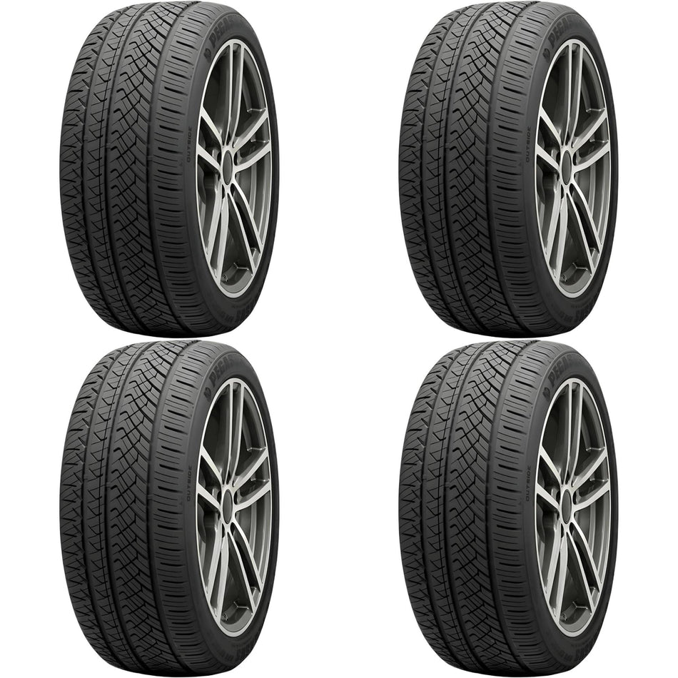 Paquete de 4 Llantas 215/45 R17 91W Pegasus HPX SPORT AS