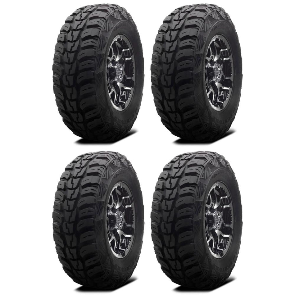 Kit 4 llantas 33X12.50R20LT-10C 114Q KUMHO ROAD VENTURE KL71 AUTO