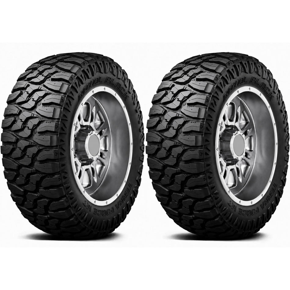 Paquete de 2 Llantas LT285/70 R17 126/123Q Royal Black TERRA FORCE MT