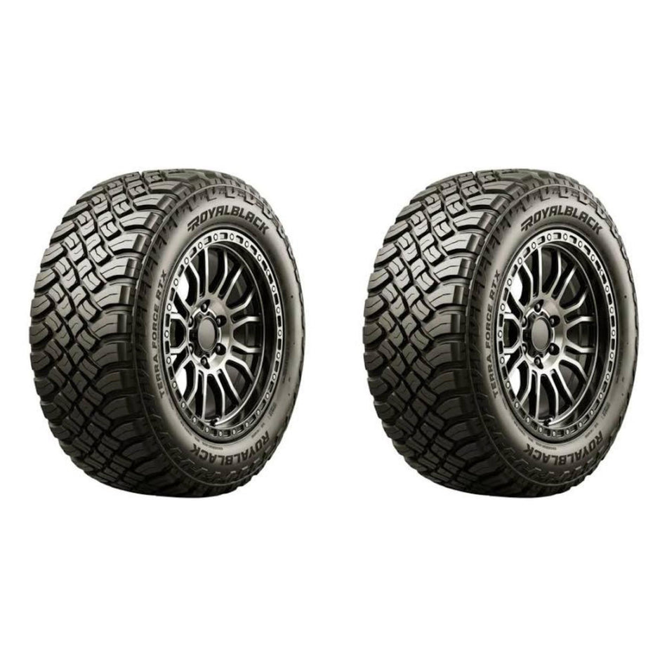 Paquete de 2 Llantas 33X12.50 R22 114Q Royal Black TERRAFORCE RTX