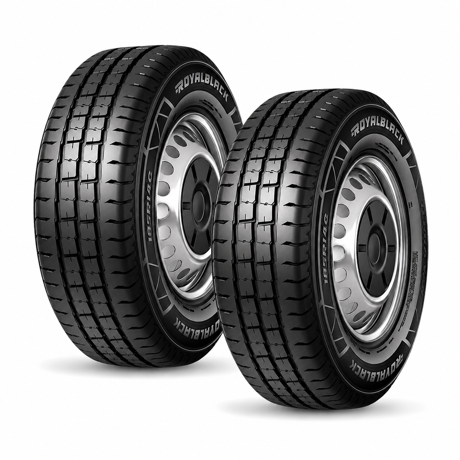 Paquete de 2 Llantas 175/65 R14C 90/88T Royal Black TERRAVAN