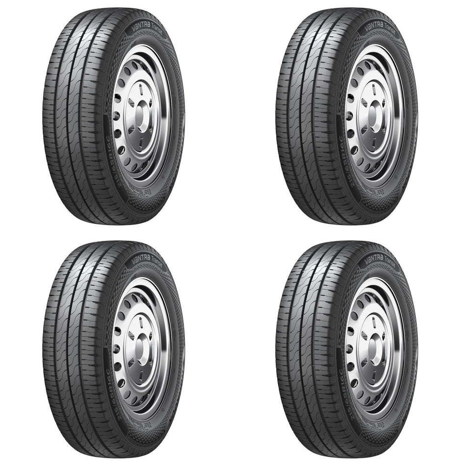Paquete de 4 Llantas 235/65 R16C 121/119S Hankook Vantra Transit
