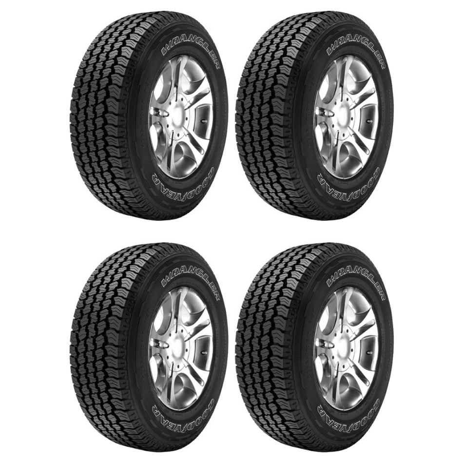 Kit 4 llantas LT265/75R16 116R GOODYEAR WRANGLER ARMORTRAC AUTO