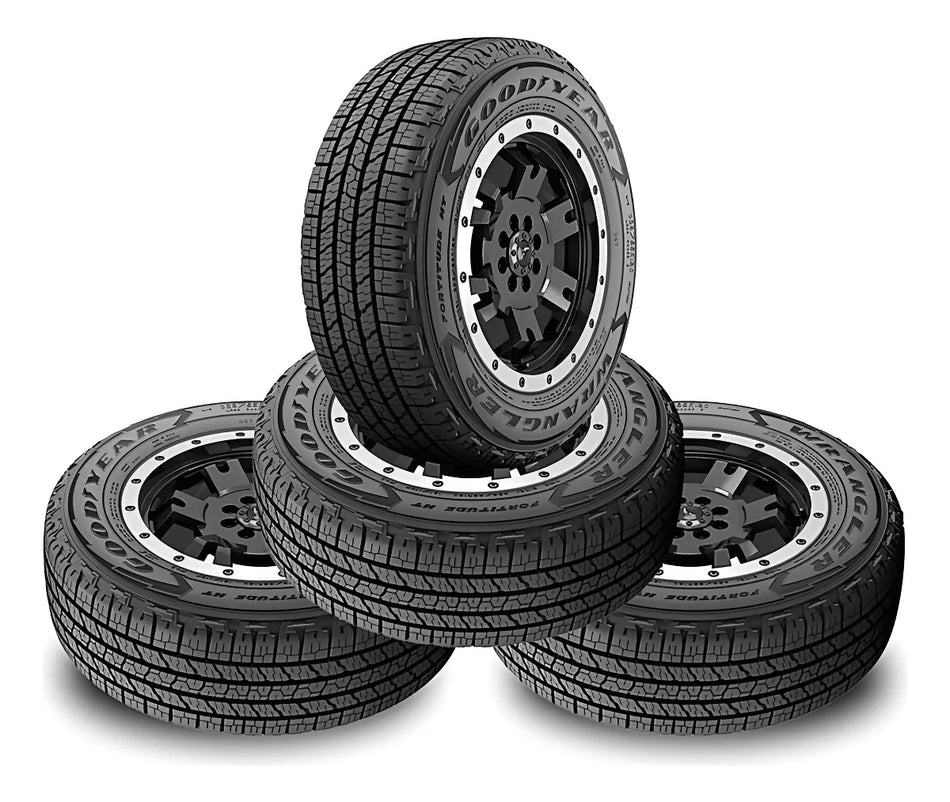 Kit 4 llantas 225/65R17 102H GOODYEAR WRANGLER FORTITUDE HT AUTO