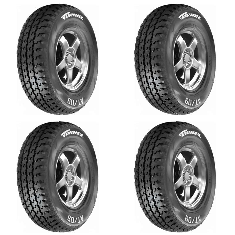 Paquete de 4 Llantas LT31X10.50 R15 109Q Tornel AT-09