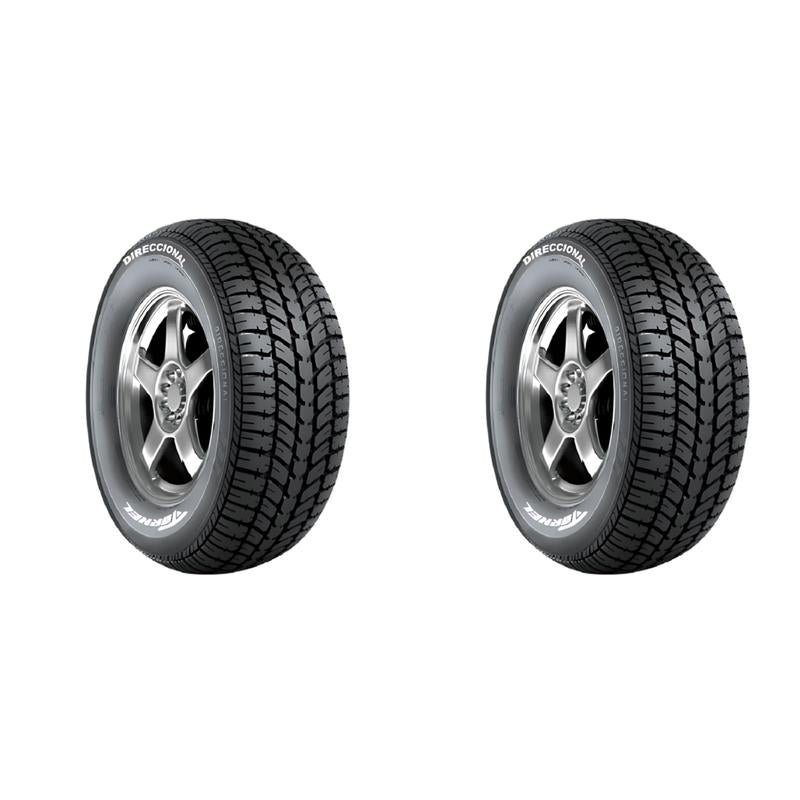Kit 2 Llantas Tornel P185/60r15 Direccional